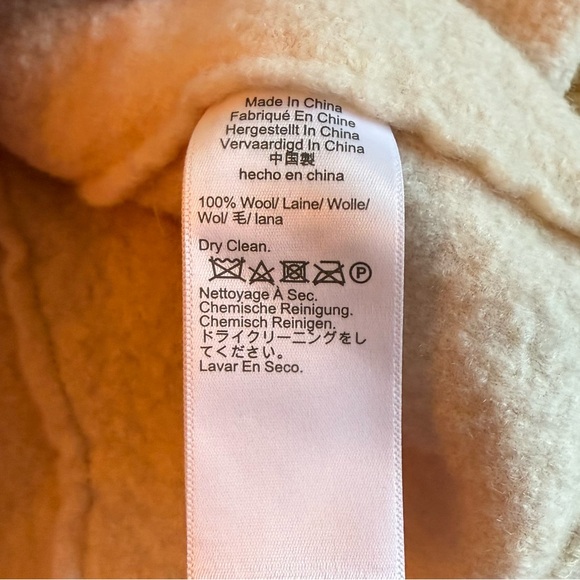 JCrew Daphne Topcoat in Italian Boiled Wool Cream Off White 4 - Picture 8 of 12